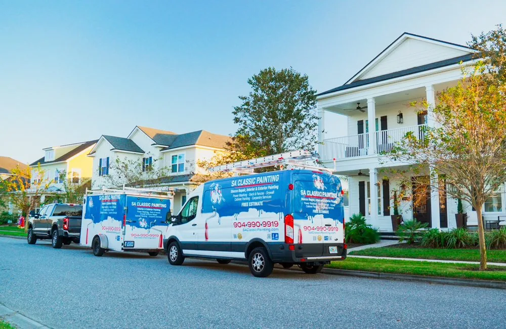 Interior painting project in Jacksonville, FL