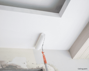 Painting ceiling