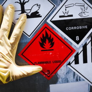 Painting a commercial property involves working with hazardous materials